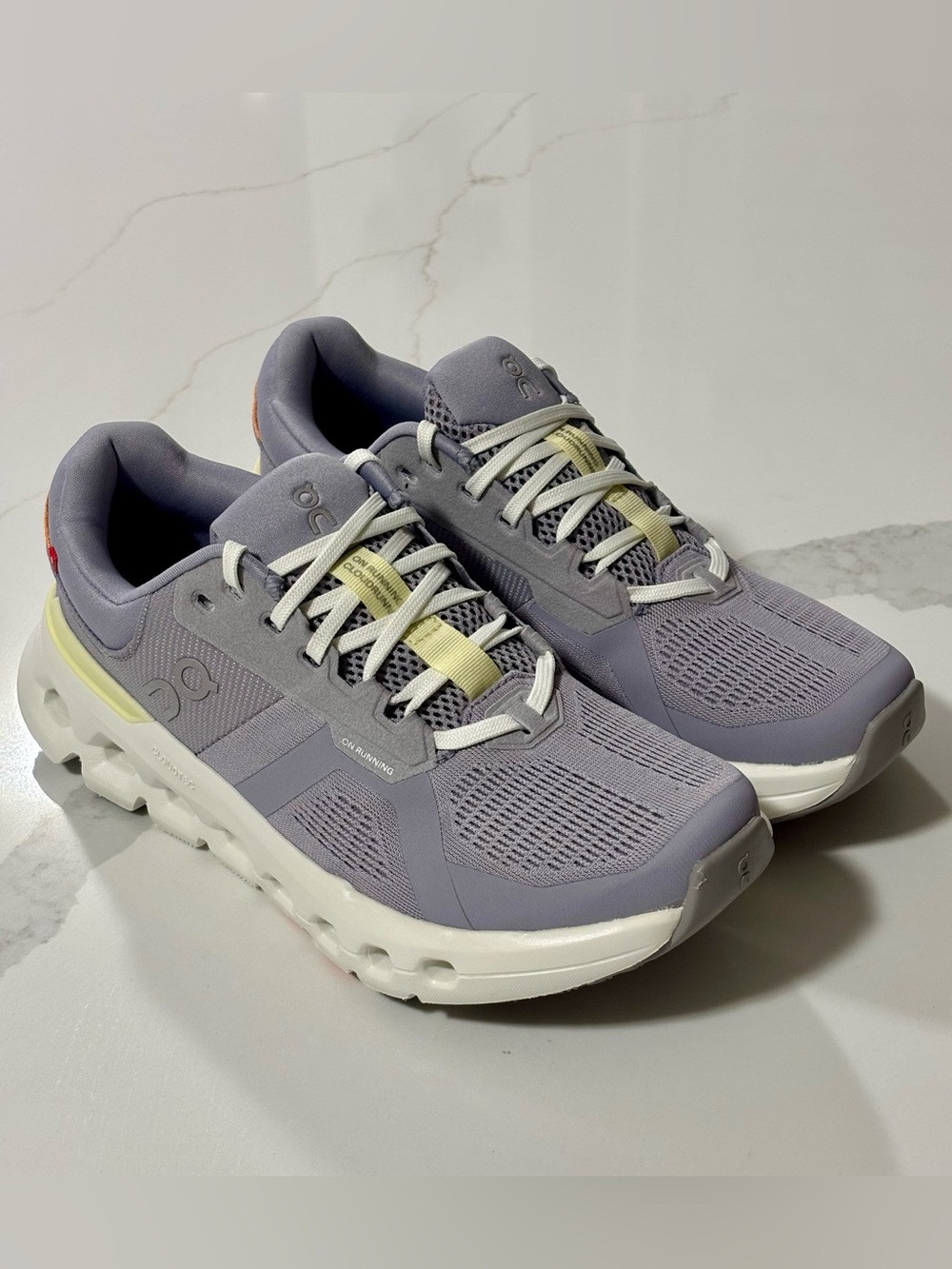 ON Cloudrunner 2 Women's Athletic Shoes Lilac/Ivory - Picture 2 of 6